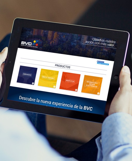 Bolsa de valores - BVC — Web + Digital