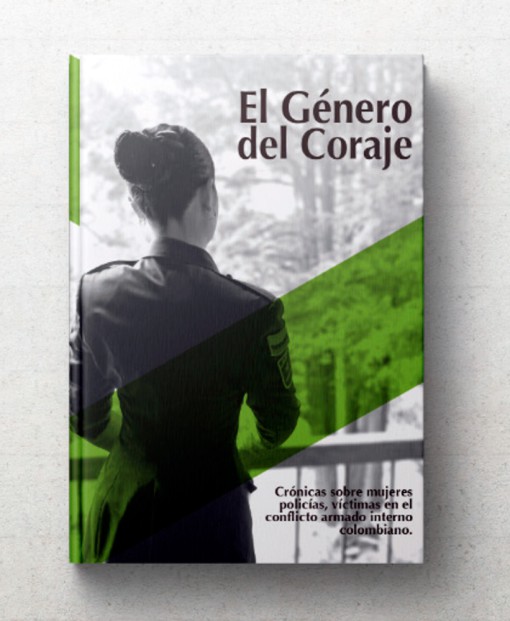 Fotografía y diagramación libro El género del Coraje — Diseño