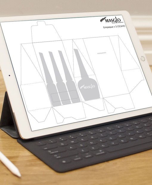 Masglo - Empaque para venta online — Diseño + Empaque
